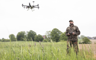 Jagdverbände fordern Drohneneinsatz auch zur Kadaversuche. Quelle: Czybik/DJV